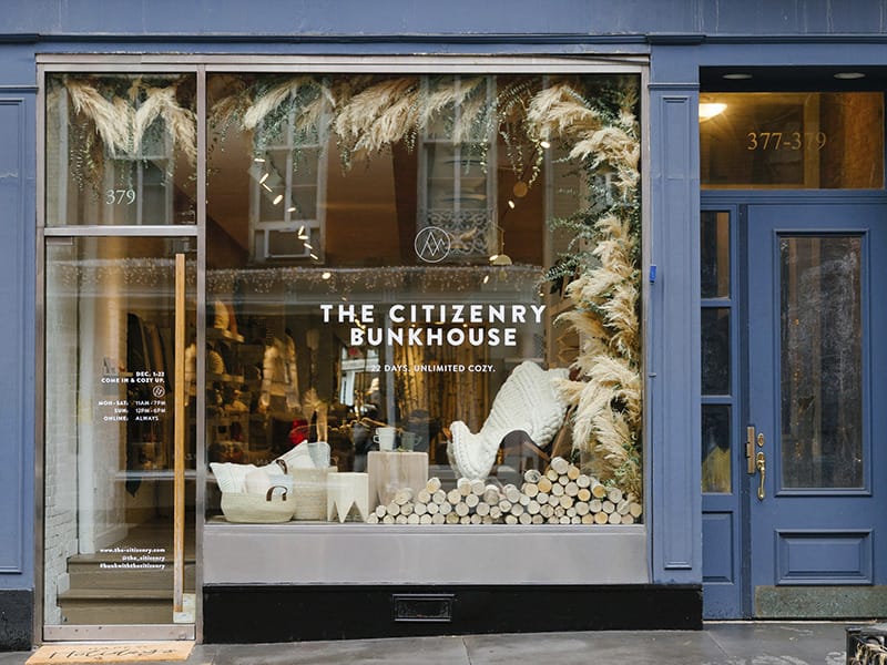 Citizenry, Bold Housewares Retail Design