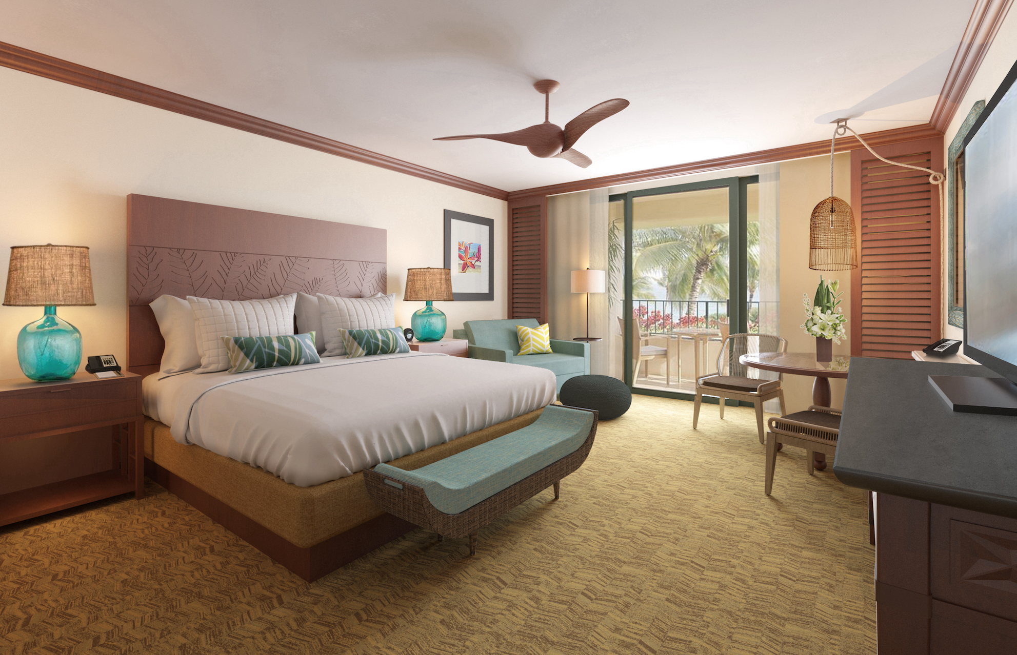 High-End Hospitality Interiors Design for Grand Hyatt Kauai Resort and ...