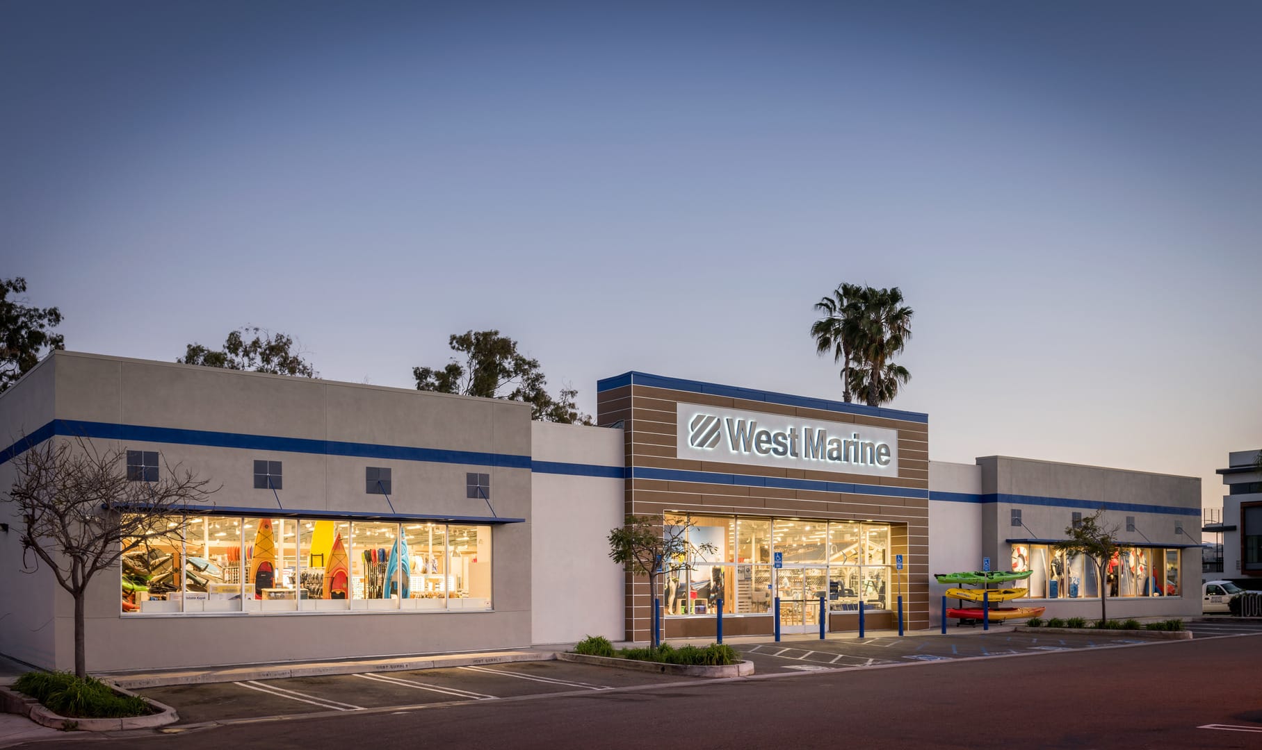 West Marine  Innovative Retail Design & Branding from MG2 Architects