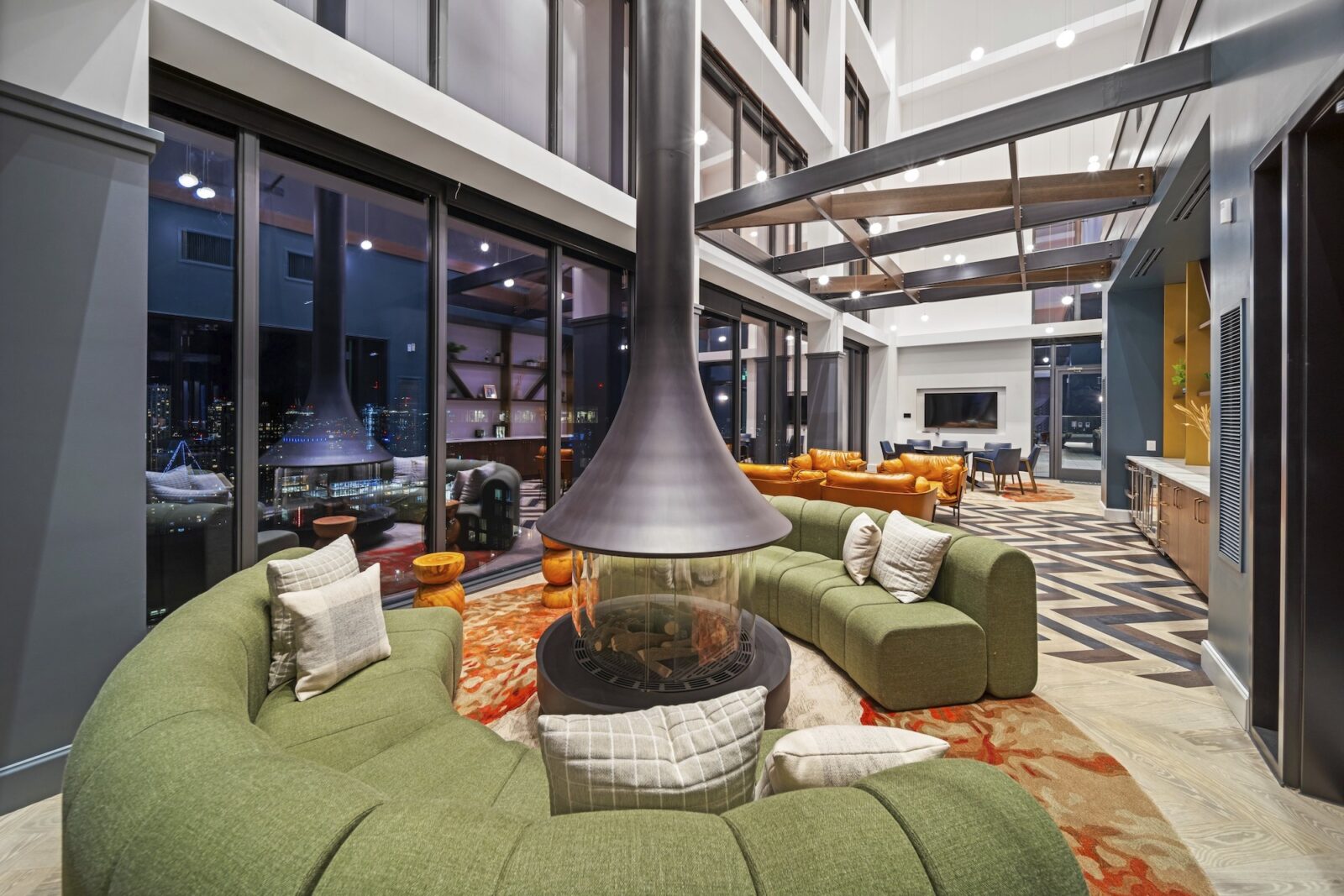 Ovation Luxury Apartment Tower Interiors Designed by MG2 Architects